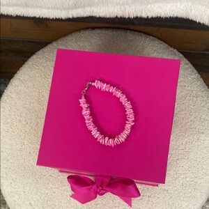 Pink Shell Beaded Bracelet